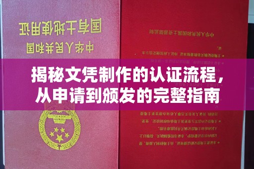 舟山揭秘文凭制作的认证流程，从申请到颁发的完整指南