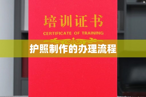 舟山护照制作的办理流程