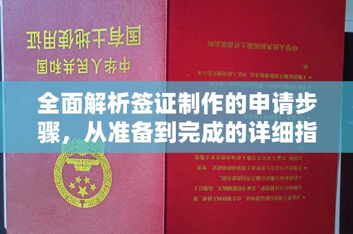舟山全面解析签证制作的申请步骤，从准备到完成的详细指南