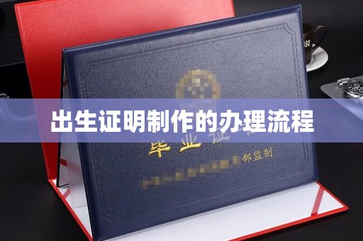 舟山出生证明制作的办理流程